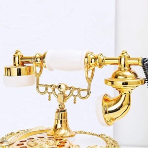 جعبه موزیکال کودک مدل تلفن سلطنتی_اسباب بازی لوازم خانگی