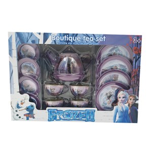 اسباب بازی ست چای خوری فلزی طرح فروزن _اسباب بازی لوازم خانگی