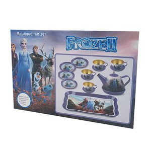 اسباب بازی ست چای خوری فلزی طرح فروزن _اسباب بازی لوازم خانگی