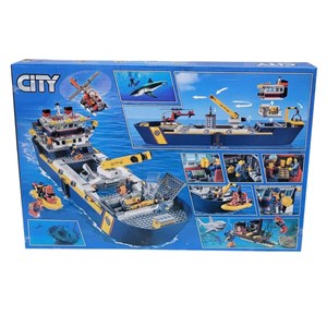 لگو سیتی کشتی اکتشاف در اقیانوس 745 قطعه مدل Ocean Exploration Ship 66113 _لگو