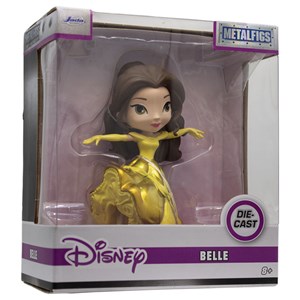 اکشن فیگور فلزی پرنسس بل با لباس زرد مدل Jada Figure Metals Disney Belle _اکشن فیگور
