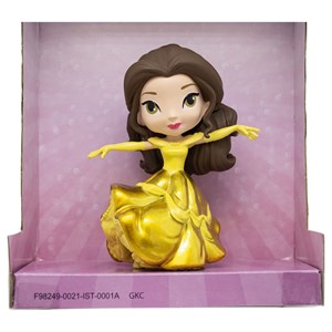 اکشن فیگور فلزی پرنسس بل با لباس زرد مدل Jada Figure Metals Disney Belle _اکشن فیگور