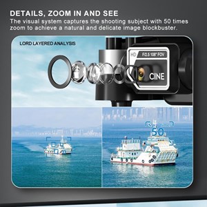 کوادکوپتر کنترلی مدل Affordable Mini Drones with 4K Cameras _کوادکوپتر