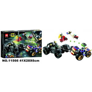 لگو دی سی بتمن فرار جوکر با سه چرخه 464 قطعه _لگو