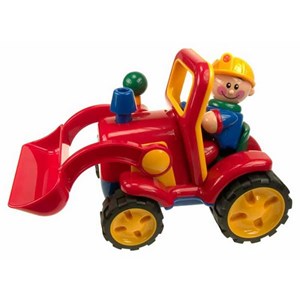 اسباب بازی ماشین لودر با آدمک تولو مدل 89754 First Friends Car _اسباب بازی نوزادی