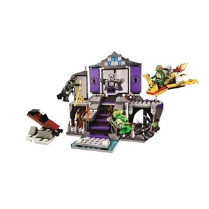 لگو نبرد شریدر و لاکپشت های نینجا 477 قطعه مدل Ninja Turtle 10264 _لگو