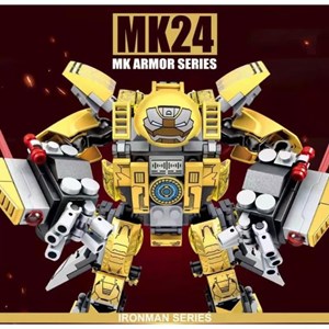 لگو مارول ربات آیرون من 321 قطعه مدل MG309 MK24 _لگو