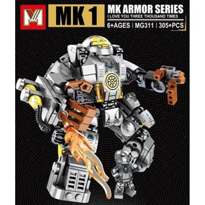 لگو مارول ربات آیرون من 305 قطعه مدل MG311 MK1 _لگو