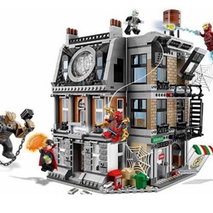 لگو مارول خانه دکتر استرنج 1125 قطعه مدل 77107 SUOER HEROES _لگو