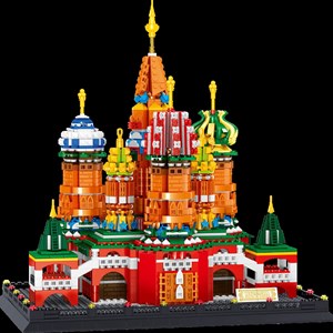 لگو سیتی کلیسا جامع سنت باسیل مسکو 2894 قطعه مدل 10961_لگو