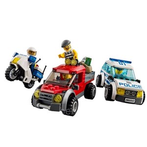 لگو سیتی ایستگاه پلیس شهر 854 قطعه مدل 6063 Police Station City_لگو