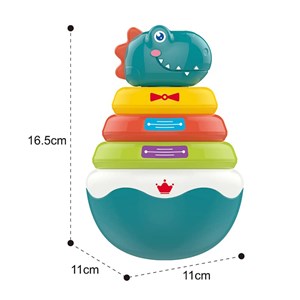 اسباب بازی رولی پولی حلقه هوش دایناسور هانگر Huanger_اسباب بازی نوزادی