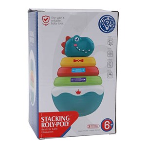 اسباب بازی رولی پولی حلقه هوش دایناسور هانگر Huanger_اسباب بازی نوزادی