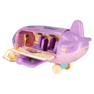 اسباب بازی هواپیما مسافربری همراه با دو مینی فیگور _اکشن فیگور