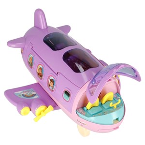 اسباب بازی هواپیما مسافربری همراه با دو مینی فیگور _اکشن فیگور