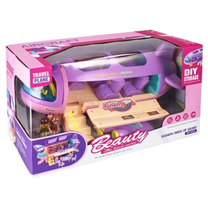 اسباب بازی هواپیما مسافربری همراه با دو مینی فیگور _اکشن فیگور