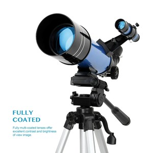 تلسکوپ طبیعتگردی به همراه کوله پشتی مدل AOMEKIE AO2017 70mm Refractor Telescope_اسباب بازی علمی