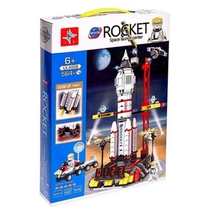 لگو کریتور ایستگاه فضایی موشک 564 قطعه مدل LXA508_لگو