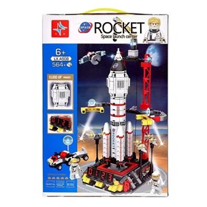 لگو کریتور ایستگاه فضایی موشک 564 قطعه مدل LXA508_لگو