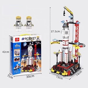 لگو کریتور ایستگاه فضایی موشک 564 قطعه مدل LXA508_لگو
