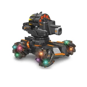 ماشین کنترلی شارژی تانک مولتی دریفت تیر اسفنجی دو ریموت دار Stunt Car Remote Control _ماشین کنترلی