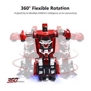 اسباب بازی ماشین کنترلی لامبورگینی تبدیل شونده به ربات مدل ترانسفورمر Remote Control Transformer Road Master _ماشین کنترلی