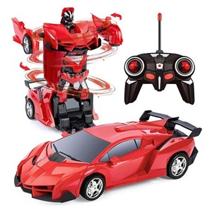 اسباب بازی ماشین کنترلی لامبورگینی تبدیل شونده به ربات مدل ترانسفورمر Remote Control Transformer Road Master _ماشین کنترلی