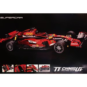 لگو تکنیک ماشین فرمول یک 1348 قطعه مدل JIQILE 49006_لگو