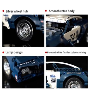 لگو تکنیک ماشین موستانگ 409 قطعه مدل GBL KY1030_لگو