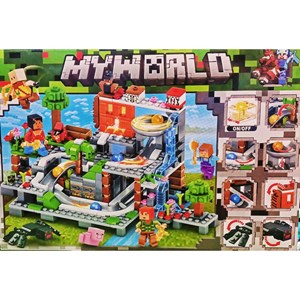 لگو ماینکرافت 588 قطعه مدل 1101 Minecraft _لگو