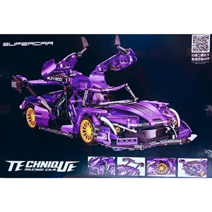 لگو تکنیک ماشین لامبورگینی 1282 قطعه مدل JIQILE 49012 _لگو