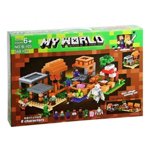 لگو ماینکرافت 568 قطعه مدل B-103 Minecraft _لگو