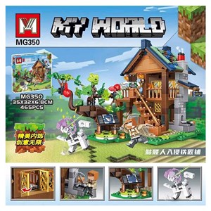 لگو ماینکرافت 465 قطعه مدل MG350 Minecraft _لگو