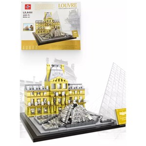لگو کریتور موزه لوور پاریس 807 قطعه مدل LX A444 _لگو