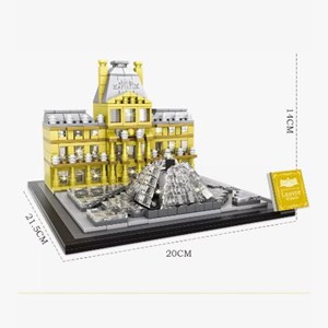لگو کریتور موزه لوور پاریس 807 قطعه مدل LX A444 _لگو