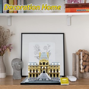 لگو کریتور موزه لوور پاریس 807 قطعه مدل LX A444 _لگو