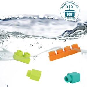لگو نرم 82 قطعه مدل Soft Rubber Blocks 6038 _لگو