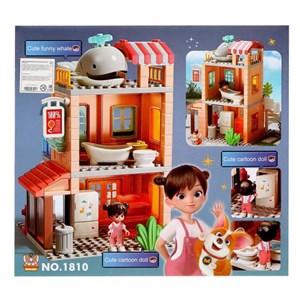 لگو دوپلو خانه عروسکی 141 قطعه فلو مدل FEELO GENIUS ARCHITECT 1810_لگو