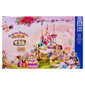 لگو فرندز سرسره پرنسس 355 قطعه مدل ZHEGAO 921006 _لگو