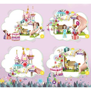 لگو فرندز سرسره پرنسس 355 قطعه مدل ZHEGAO 921006 _لگو