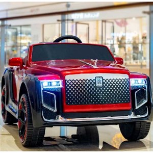 ماشین شارژی رولزرويس متالیک آکسون رنگ نقره ای مدل AX2092_ماشین شارژی