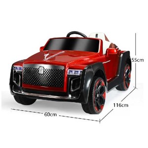 ماشین شارژی رولزرويس متالیک آکسون رنگ نقره ای مدل AX2092_ماشین شارژی