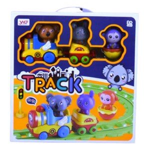 قطار اسباب‌ بازی 20 قطعه مدل Traffic Track Set_ماشین اسباب بازی