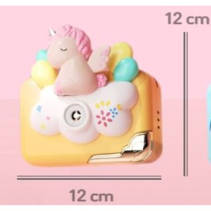 اسباب بازی حباب ساز دوربینی طرح یونیکورن_ تفنگ اسباب بازی