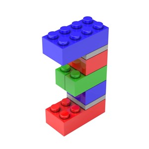 لگو کلاسیک خانه سازی 303 قطعه مدل BT _لگو