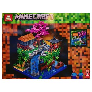 لگو ماینکرافت کلبه جنگلی 3500 قطعه مدل 44110 Minecraft _لگو
