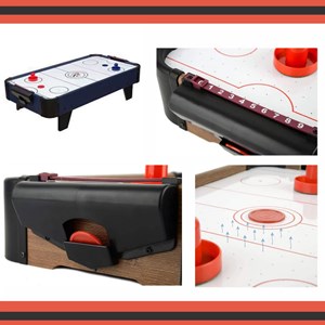 ایر هاکی پایه کوتاه خانگی مدل Air hockey table game 545L _اسباب بازی ورزشی
