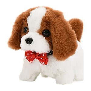 عروسک رباتیک هاپو کوچولو رنگ قهوه ای _عروسک رباتیک