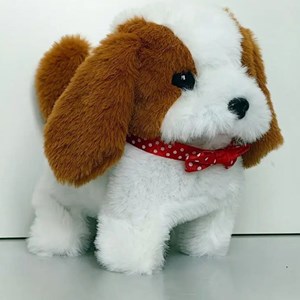 عروسک رباتیک هاپو کوچولو رنگ قهوه ای _عروسک رباتیک