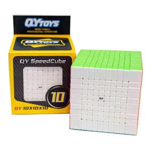 مکعب روبیک 10×10 برند کای وای QiYi مدل 865 EQY _بازی فکری